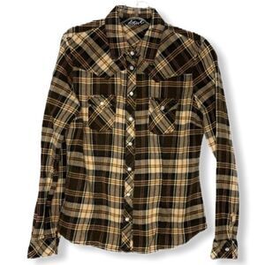 Active Western Cut Flannel Shirt